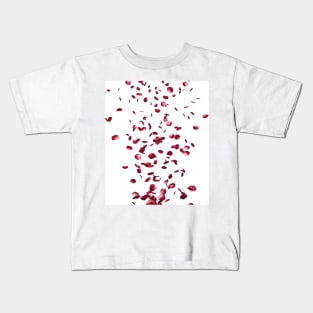 rose petals Kids T-Shirt